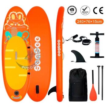 Детский SUP борд Seasee KIDS 7'8 Orange